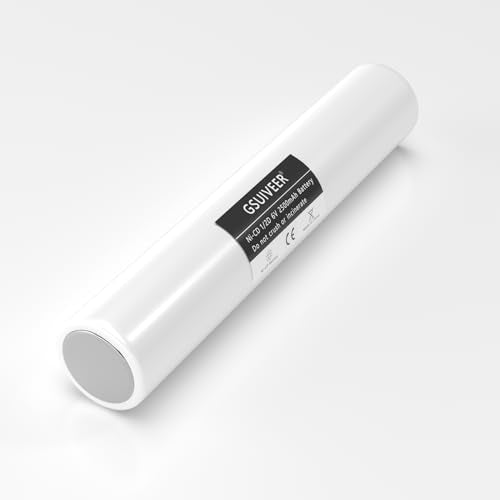 GSUIVEER 1 Pack Ni-CD 6V 2500mAh Rechargeable Battery for Streamlight Maglite Flashlights