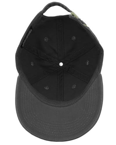 Baseball Cap - 100% Cotton Adjustable Dad Hat - One Size Black