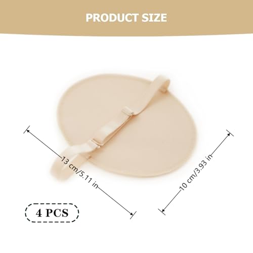 Reusable Armpit Sweat Pads - 2 Pairs, Adjustable & Breathable