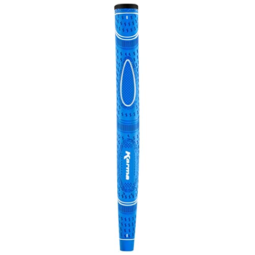 Midsize Putter Grip - Blue - High Traction Rubber for Comfort