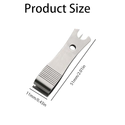 3-Pack Stainless Steel Fishing Line Cutter Nipper Set with Hook Eye Cleaner