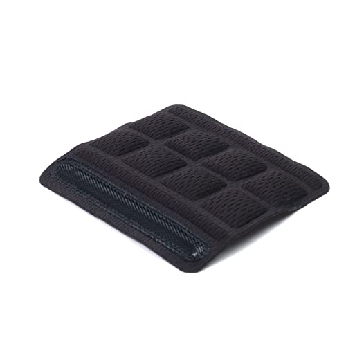 Universal Helmet Padding Foam Replacement Kit - 21 Piece Set - Black