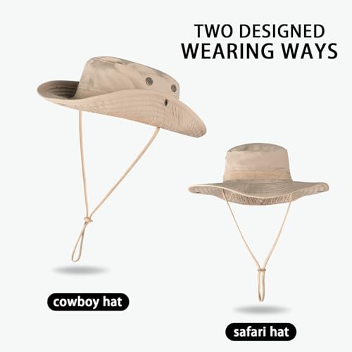 Sun Hats for Men Women Bucket Hat UPF 50+ Boonie Fishing Safari
