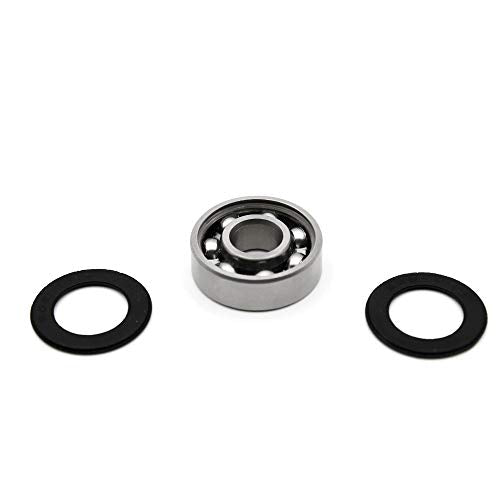 608-2RS Ball Bearings - 10 Pack Miniature Deep Groove 8x22x7mm