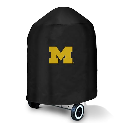 University of Michigan Kettle Grill Cover - 25in x 25in x 35in
