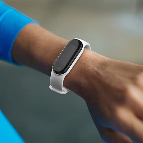 Silicone Replacement Bands for Amazfit & Xiaomi Mi Band - Black/White/Grey