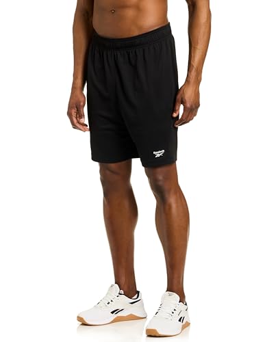 Reebok Men's Viper 2.0 7-Inch Athletic Shorts Medium Black Lightweight Mesh