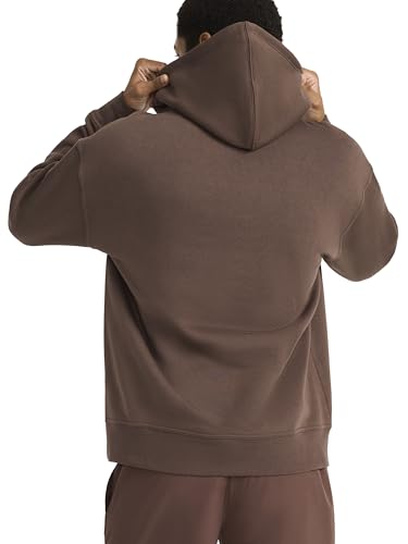 Reebok Men's Transition Hoodie Small - Oversized Midweight Cotton-Poly Fleece