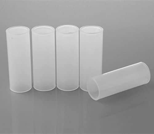 18650 Battery Protective Sleeve Tube - 5-Pack for LED Flashlights
