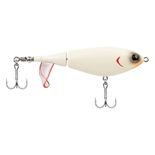 Topwater Fishing Lure - Berkley Choppo 120mm Bone with Propeller Tail