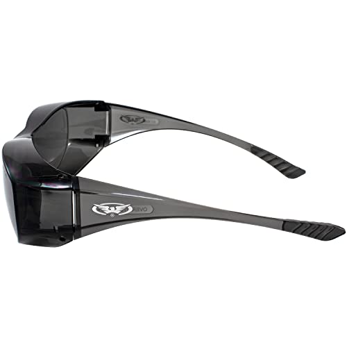 Global Vision Oversite Series Safety Glasses Smoke - Protective Eyewear