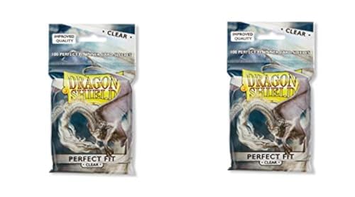 Clear Standard Size Card Sleeves - 100 Pack for Trading Cards