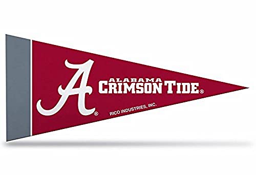 Mini Pennant Décor - Alabama Crimson Tide 4x9-Inch Felt