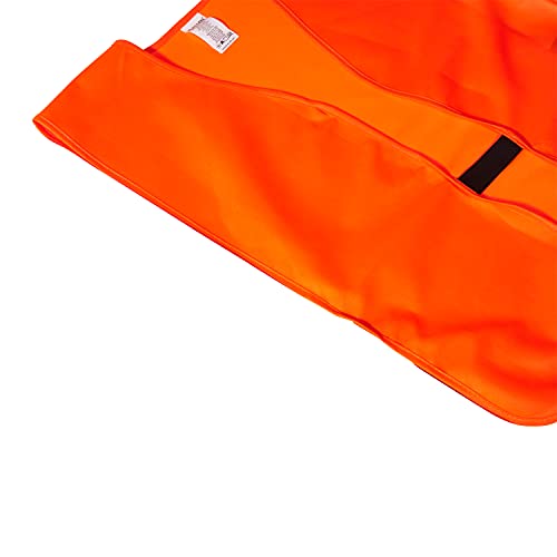 High-Visibility Blaze Orange Hunting Vest - Adult Medium 38-48 Inch
