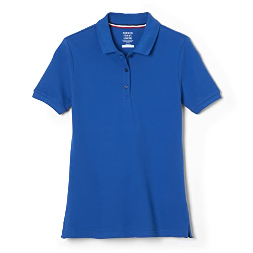 French Toast Women's Juniors Polo Shirt – Royal, Large