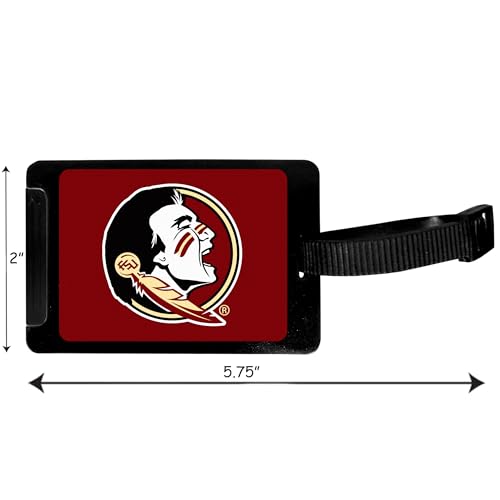 Florida State Seminoles Luggage Tag - Durable Plastic Travel Accessory