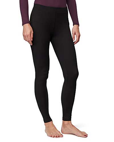 32 Degrees Women's Ultra Soft Thermal Lightweight Baselayer Legging Pant - Black, Large