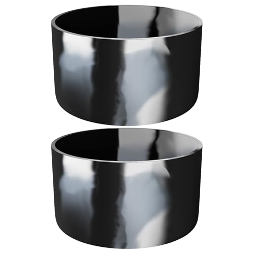 Silicone Protective Boot for Tumblers 20-40 oz - Mix-Black and White