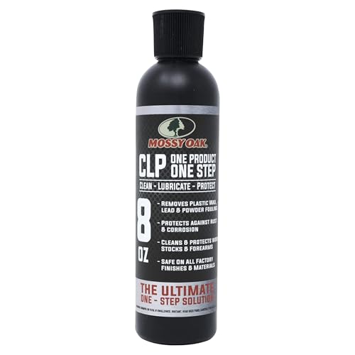 Clenzoil Mossy Oak 8 oz Gun Cleaning Oil - All-in-One CLP for Firearms