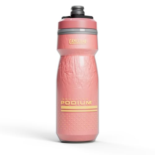 Insulated Water Bottle 21oz - CamelBak Podium Chill Coral Sunset