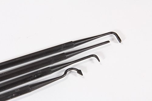 6-Piece Firearm Cleaning Pick and Brush Set - Brass and Nylon