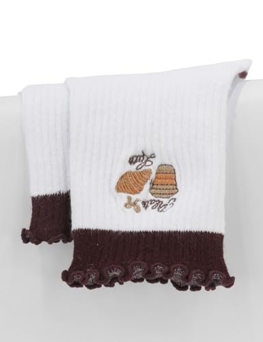 Non-Slip Pilates Grip Socks for Women - Athletic Yoga Barre Socks - Coffee