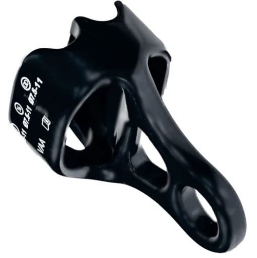 Omega Pacific SBGFG Belay/Rappel Device – Adjustable Friction Belay Tool with Rigid Stem, U-Groove Channel, and Stem Wrap – Hot Forged Aluminum for Versatile Rope Handling