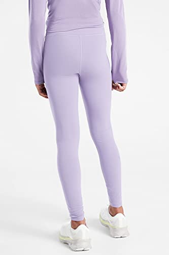 Girls High Rise Active Leggings for Gym & Yoga - 9-10 Years / Purple