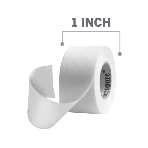 Nexcare Gentle Paper Medical Tape - Hypoallergenic, Breathable, 2 Rolls, 1 Inch x 10 Yards