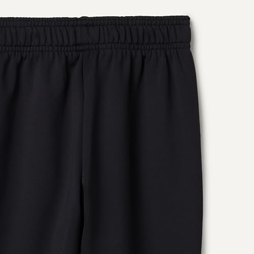 Amazon Essentials Boys' Athletic Performance Stretch Knit Jogger Track Pants - Large Black