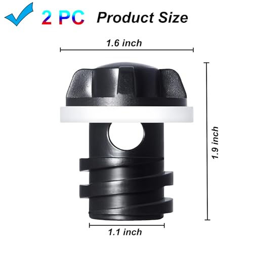Cooler Drain Plug Replacement - Leak-Proof for YETI & RTIC - 1 Pcs