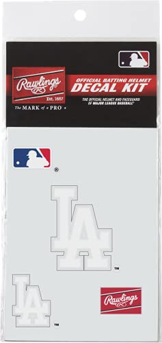 Authentic Baseball Helmet Decal Kit - Los Angeles Dodgers