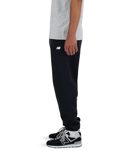 New Balance Men's Medium Black Fleece Jogger - Sport Essentials