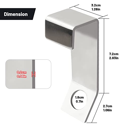 Cooler Lock Bracket Set - Stainless Steel Tie Down Kit, 2 Pack