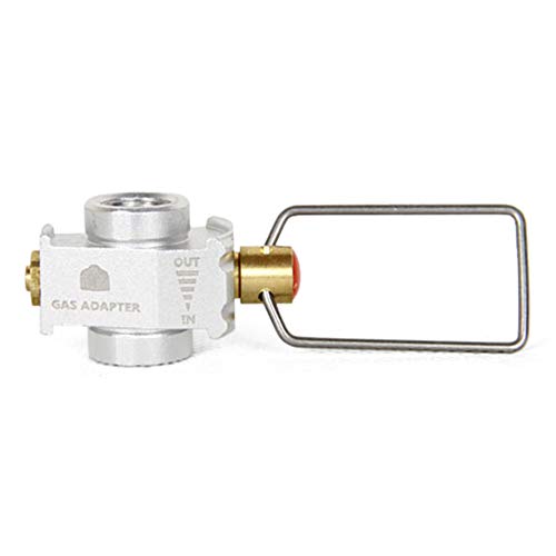 Gas Saver Plus Adapter - Refill Flat Tank Converter for Camping