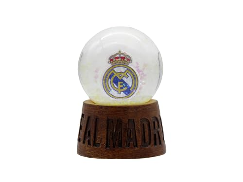 Real Madrid Snow Globe with Crest - Official Licensed Product
