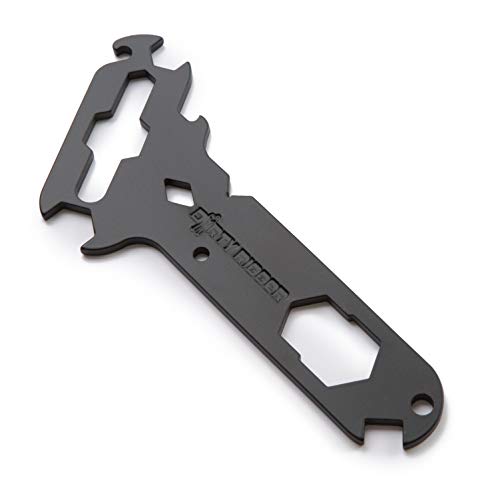 Dirty Rigger DTY-MULTITOOL 14-in-1 Black Multi-Tool with Rigger Tools
