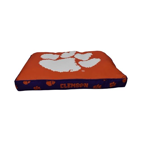 Clemson Dog Bed with Orthopedic Support - L/XL