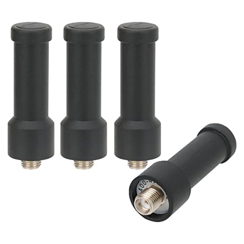 UHF Mini Antenna Replacement for Two Way Radios - 4 Pack