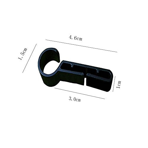 Headlamp Helmet Clips - 8-Pack Safety Cap Accessories