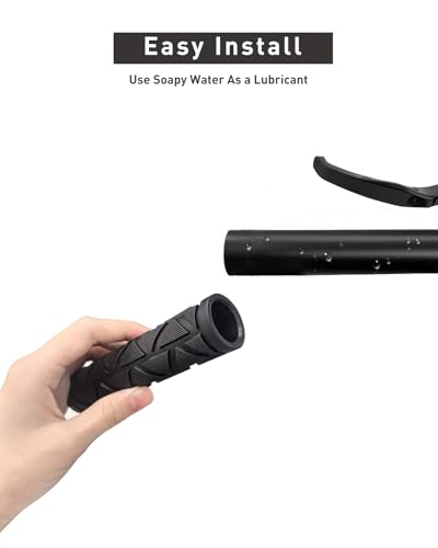 Non-Slip Ergonomic Bicycle Handlebar Grips for MTB, BMX, and Kids Bikes