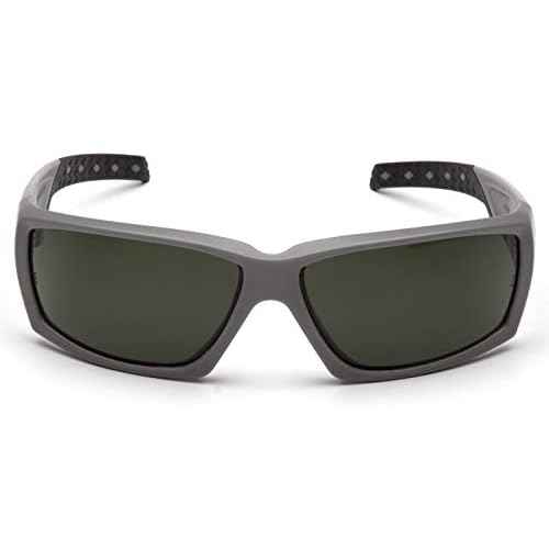 Venture Gear Overwatch Shooting Safety Sunglasses, Forest Gray Anti-Fog Lens