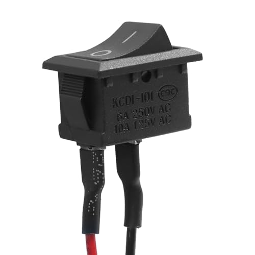 5 Pack Mini Rocker Switch - ON/OFF SPST Toggle Switch