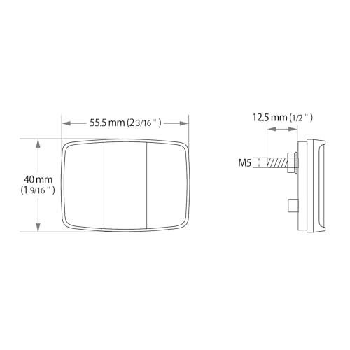 Bicycle Handlebar Reflector - High Visibility Safety Light