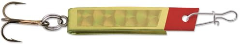 Super Duper 1303 Fishing Lure - Brass Gold Prism, 1 1/8 Inch