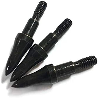 Skiennix Archery Arrow Tips - 12pcs 75/100/125/150 Grain Field Points | 5/16 Inch Screw-In Bullet Points for Hunting & Target Practice