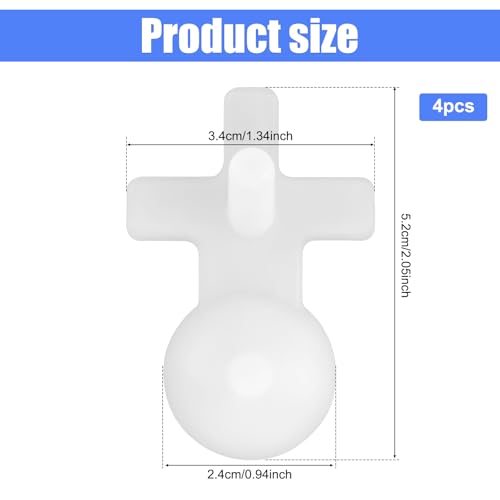4-Pack Replacement Leak Stoppers for Thermos Funtainer 16 Oz