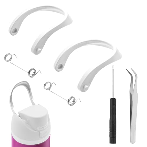 2-Pack Replacement Handles for Owala FreeSip Water Bottles - White