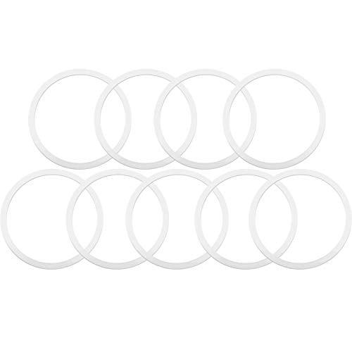 9-Piece Silicone Replacement Gasket Seals for Wide Mouth Bottles
