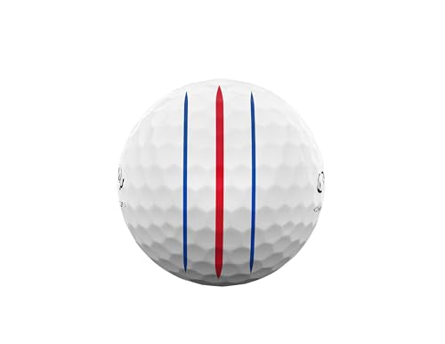 Chrome Tour Golf Balls - Triple Track (White) - One Dozen